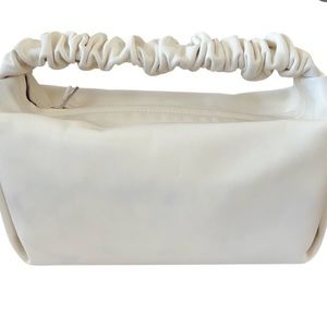 Alexander Wang Cream/White Scrunchie leather bag